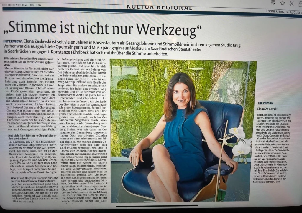Rheinpfalz Artikel